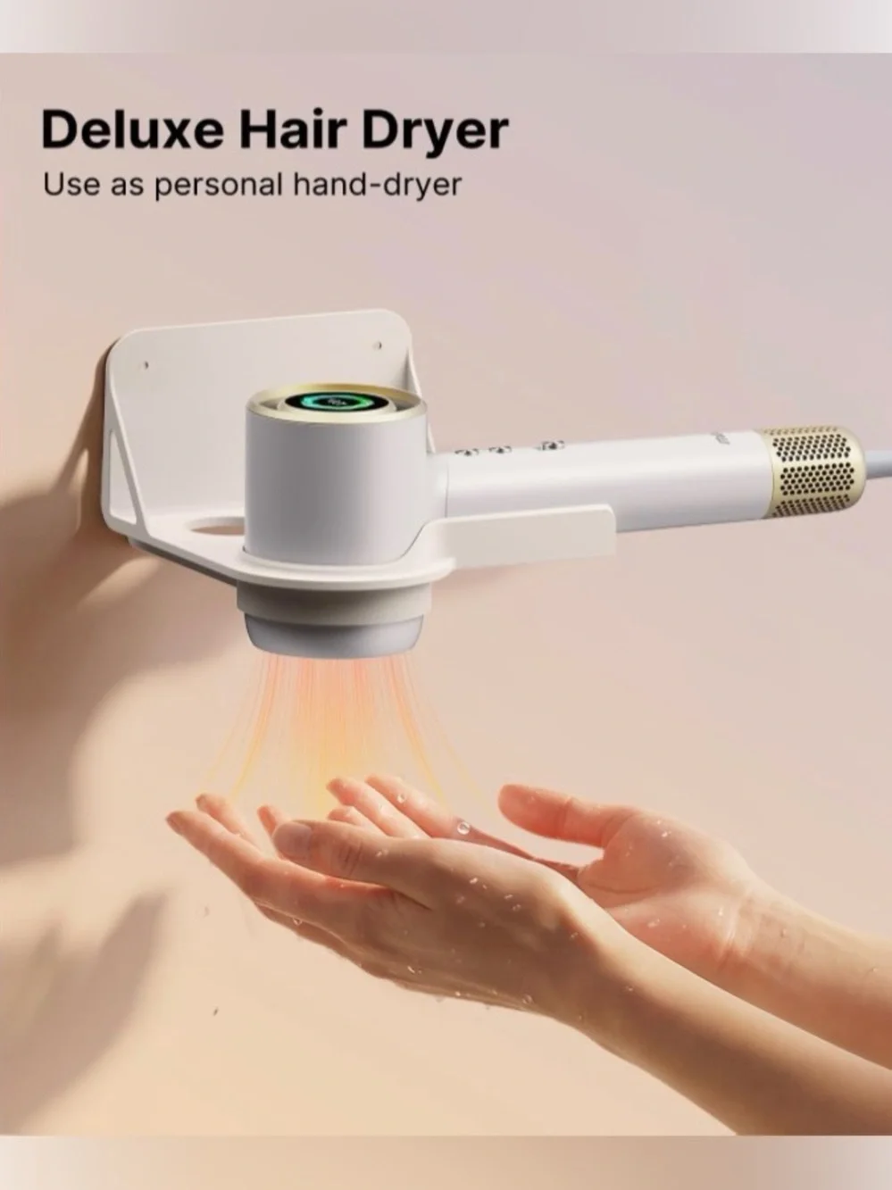 Bi-lonic Aromatic Hair Dryer & Hand Dryer- mera Ultra - Fast Drying White #200